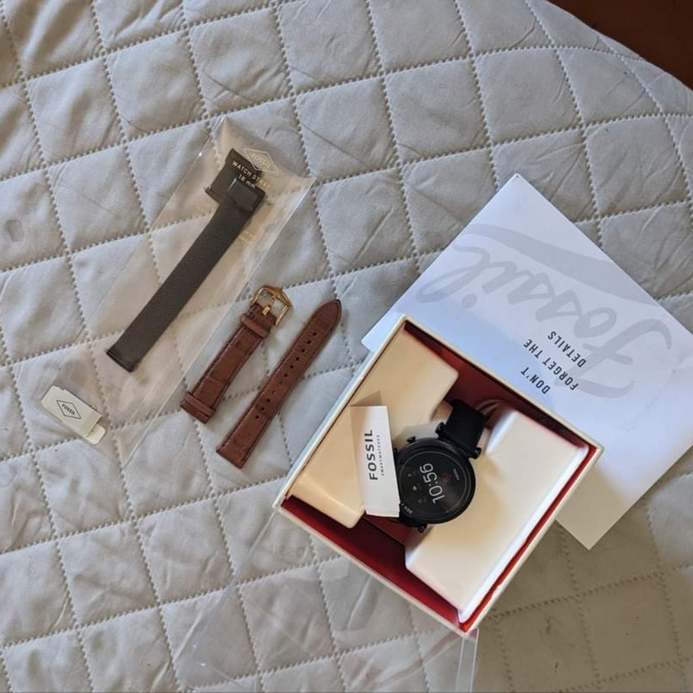 Gen 4 Smartwatch Sloan HR Black Stainless Steel Mesh.